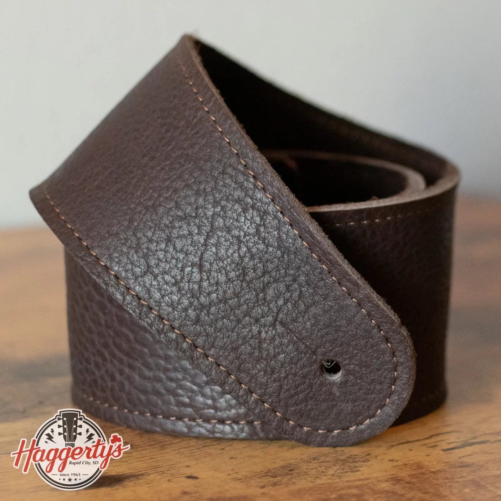 Henry Heller 2.5" Adjustable American Buffalo Strap - Chocolate