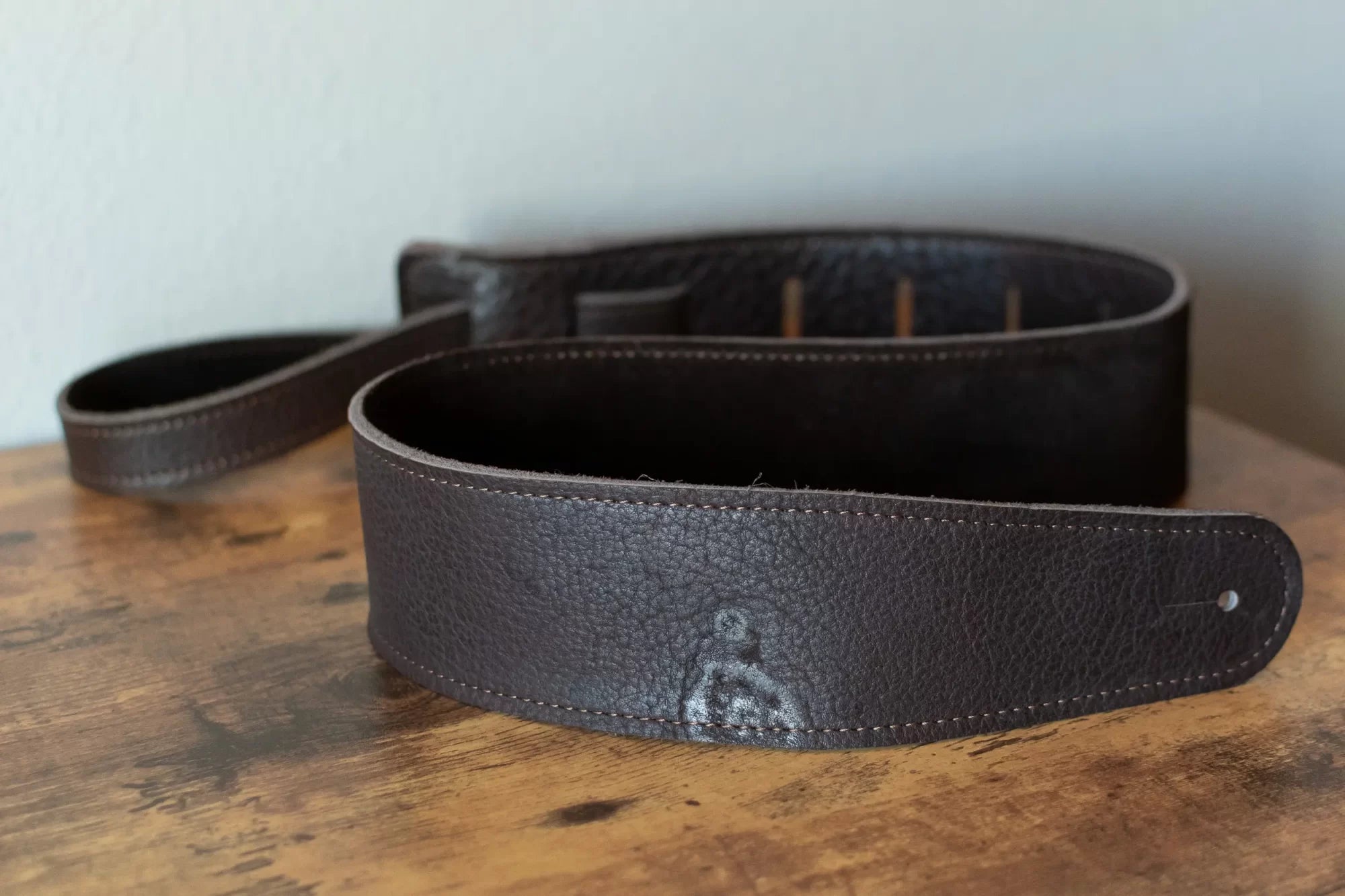 Henry Heller 2.5" Adjustable American Buffalo Strap - Chocolate