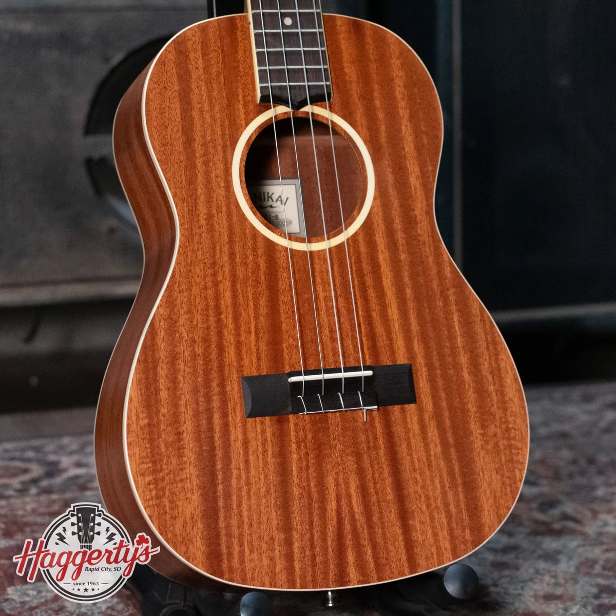 new Lanikai LU Series Okoume Ukulele with Bag Baritone haggertys 01