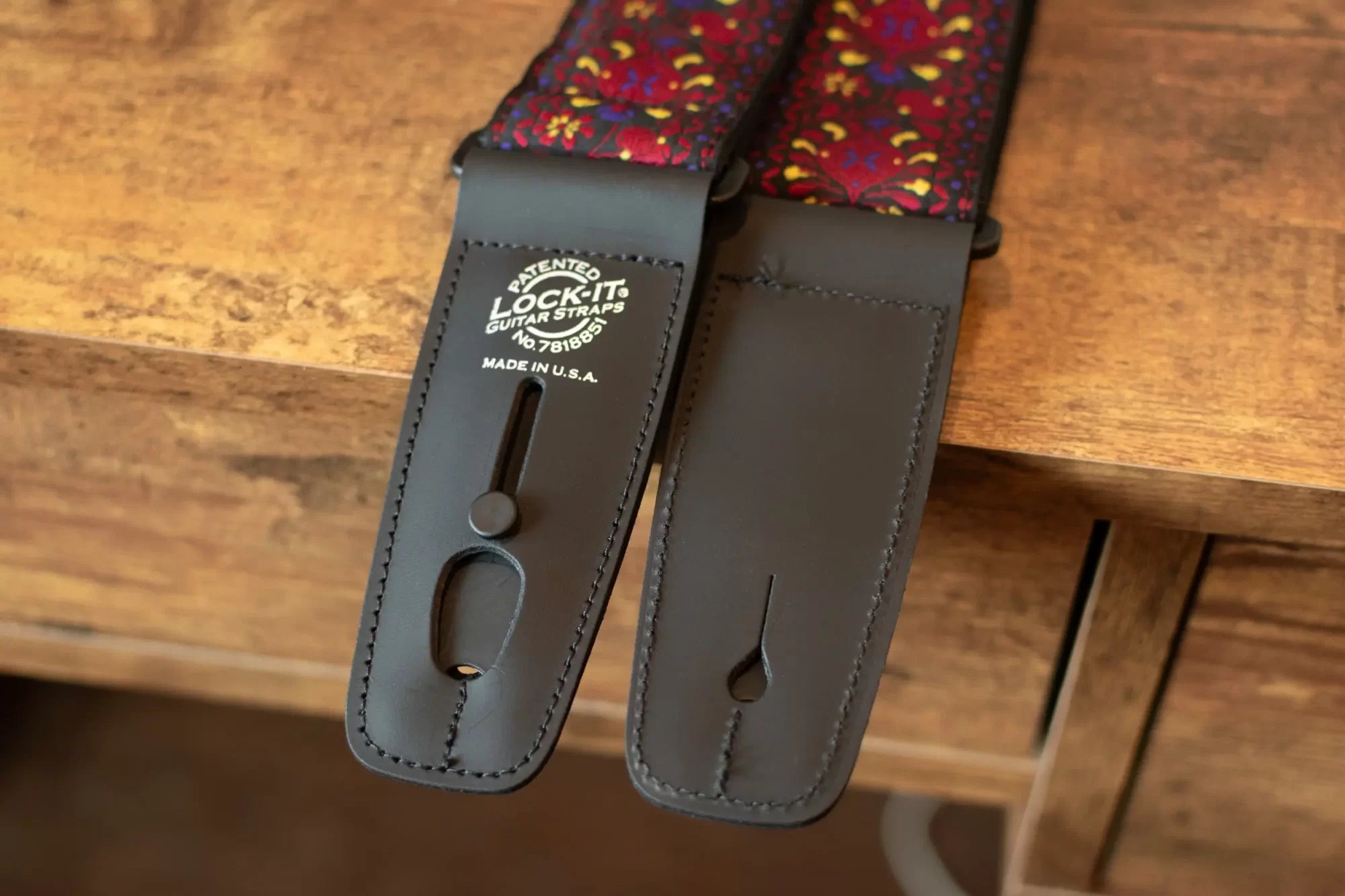Lock-It 2" Guitar Strap - Retro Vintage Series - Moroccan Twist