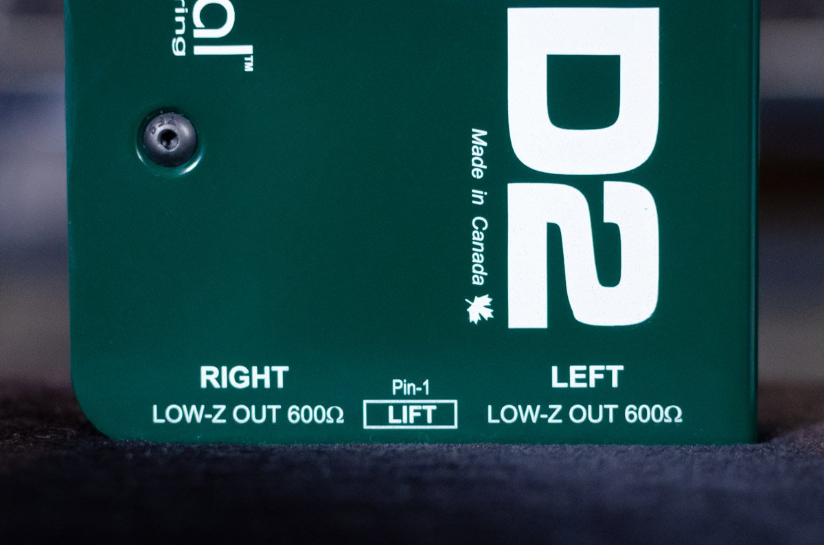 Radial Engineering ProD2 Stereo Passive Direct Box