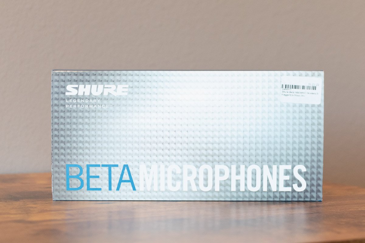 new Shure Beta WB98H C Wireless Instrument Microphone haggertys 11