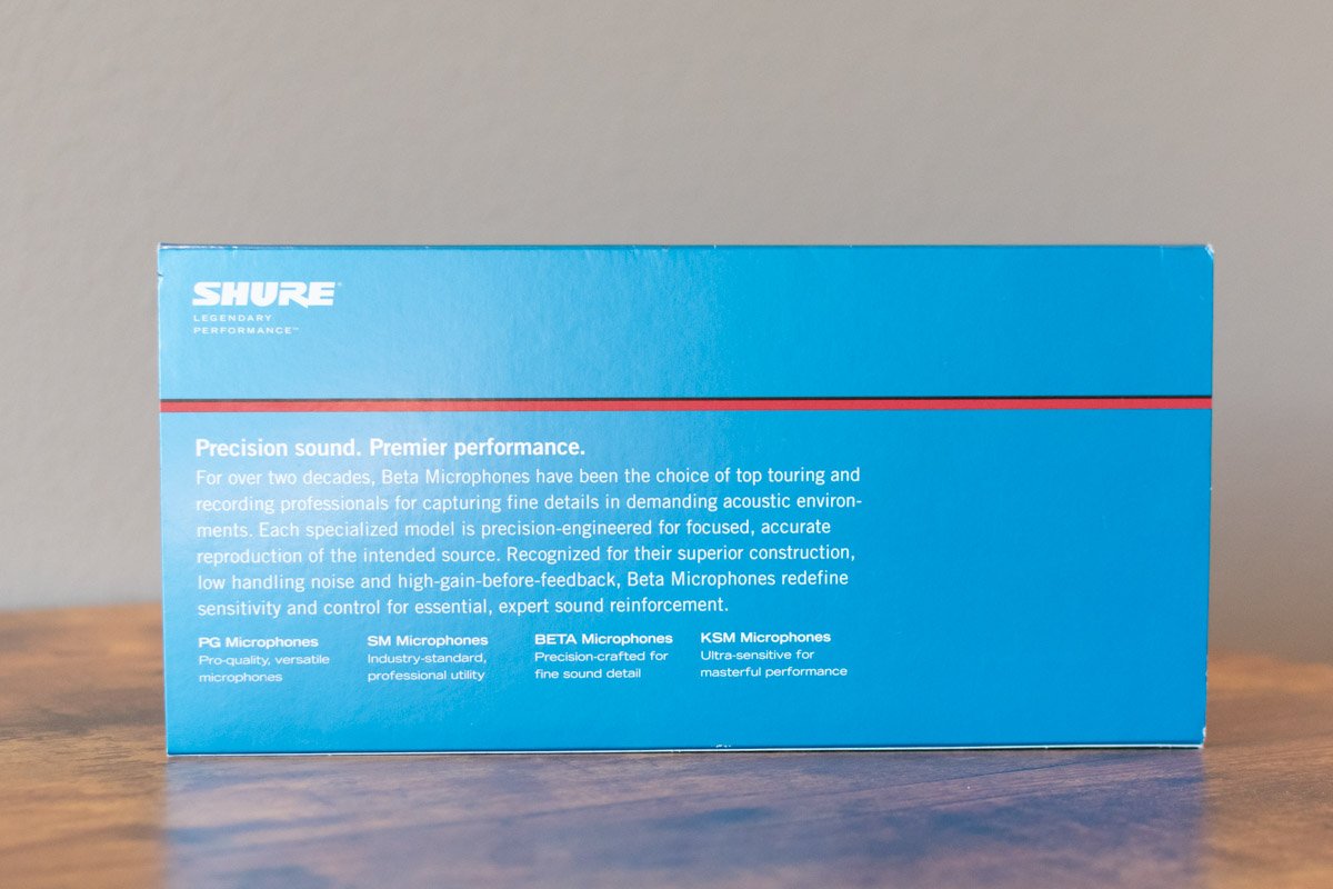 new Shure Beta WB98H C Wireless Instrument Microphone haggertys 13