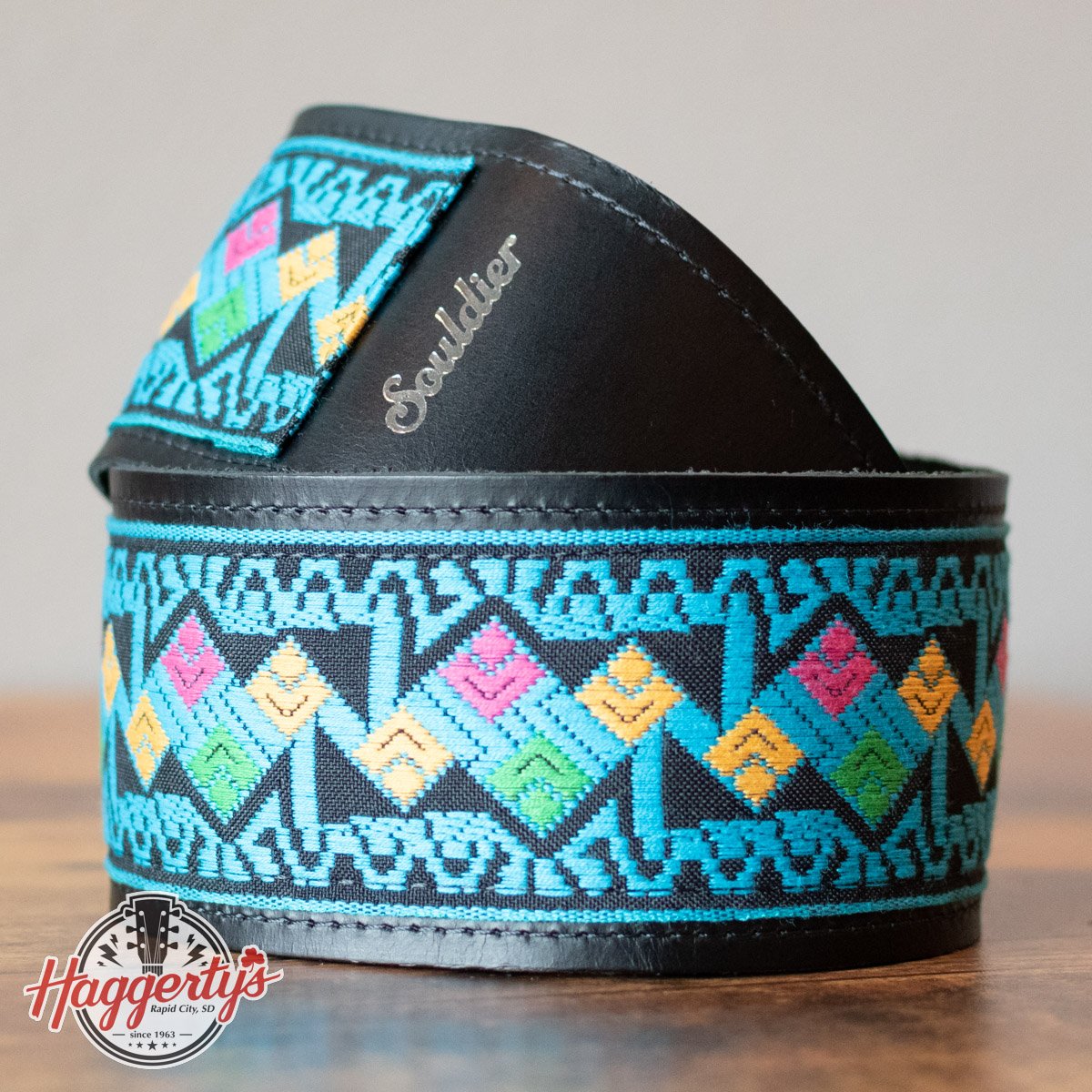 new Souldier Torpedo Series Clapton Strap Turquoise haggertys 1