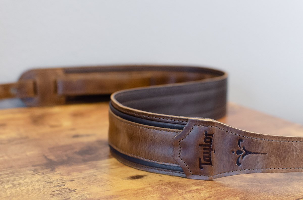new Taylor 700 Series Fountain Strap Leather 2 5 Weathered Brown haggertys 4