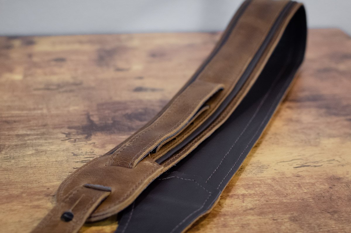 new Taylor 700 Series Fountain Strap Leather 2 5 Weathered Brown haggertys 9