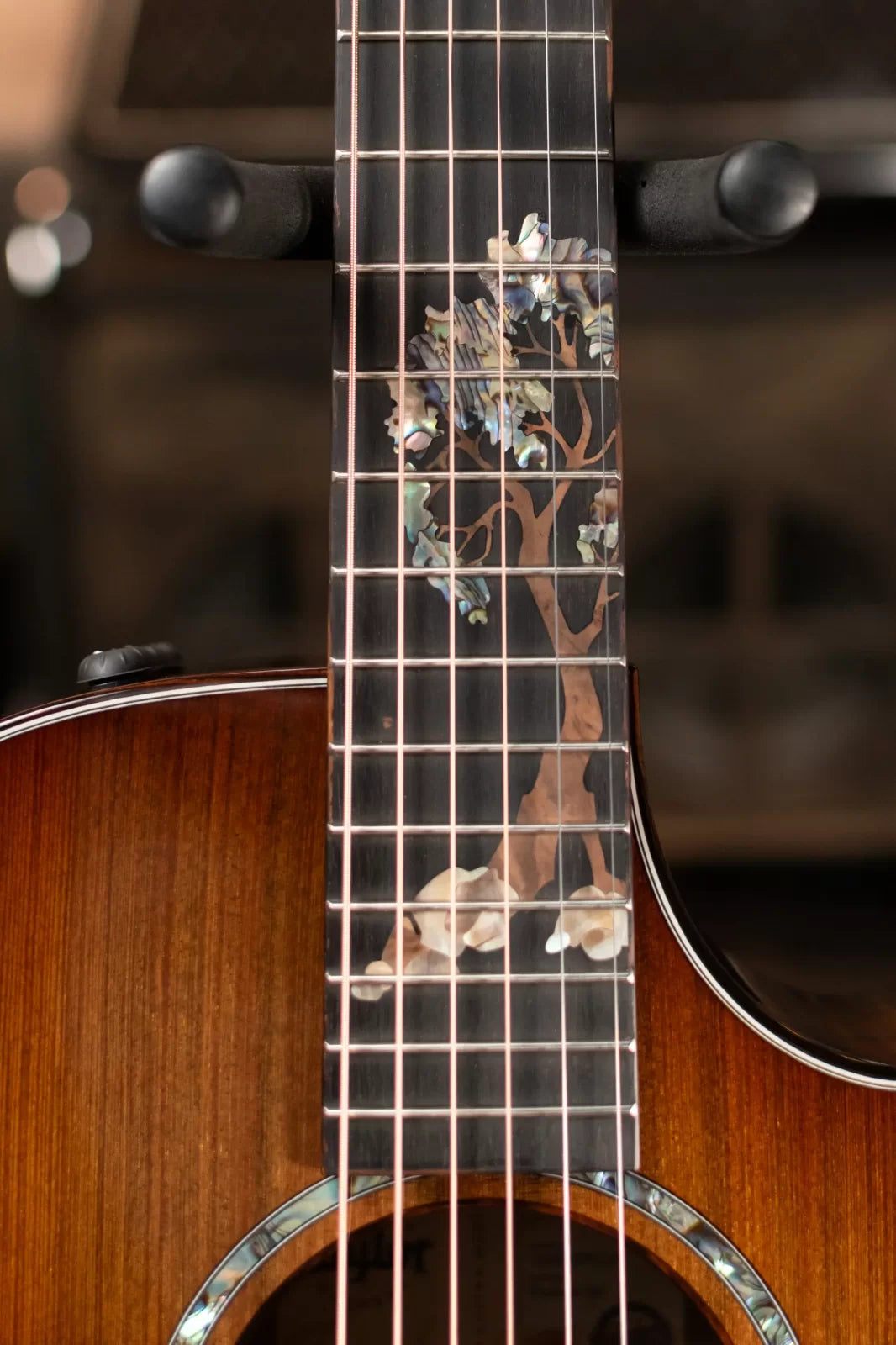 Taylor Custom Shop 2024 Queen's Walnut/Redwood Grand Concert Acoustic Guitar with Hardshell Case