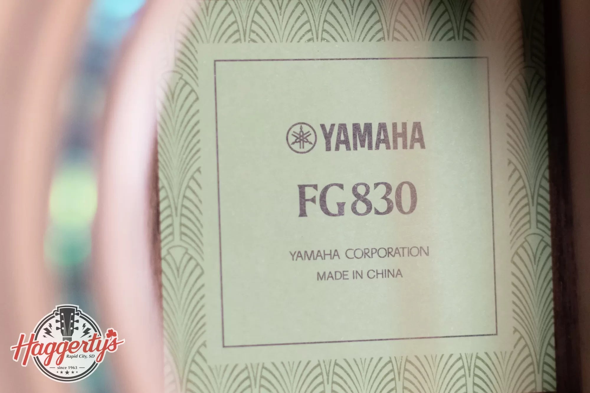 new Yamaha FG830 Small Body Acoustic Guitar Natural haggertys 13
