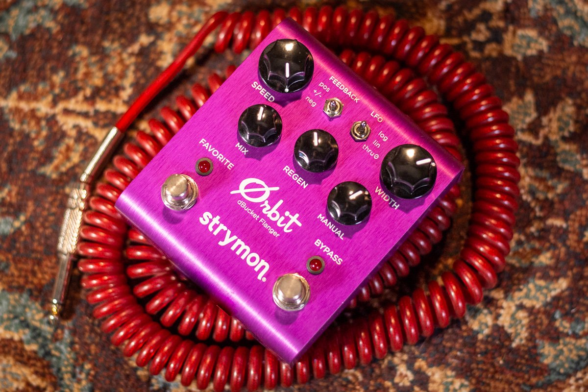 strymon orbit dbucket flanger pedal haggertys 7