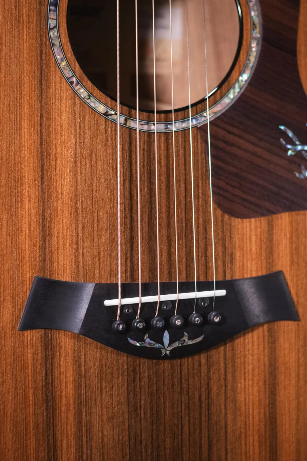Taylor PS12ce 12-Fret Honduran Rosewood/Sinker Redwood Acoustic Electric Guitar with Deluxe Hardshell Case