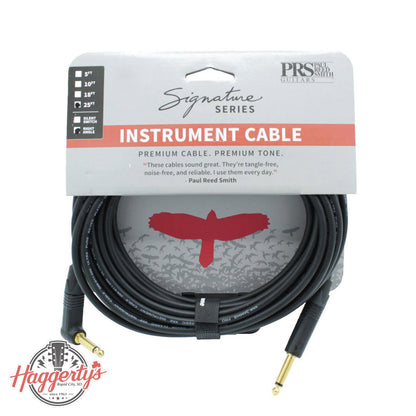 PRS 25ft Signature Instrument Cable Straight/Right
