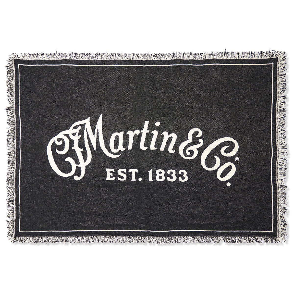 Martin Script Logo Woven Blanket