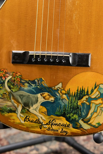 1929-1933 Supertone (Harmony) Bradley Kincaid “Houn' Dog” with Original Hardshell Case