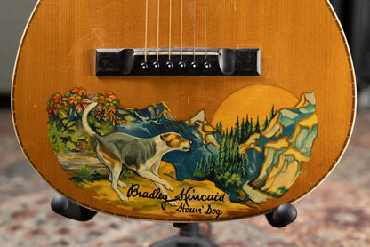 1929-1933 Supertone (Harmony) Bradley Kincaid “Houn' Dog” with Original Hardshell Case