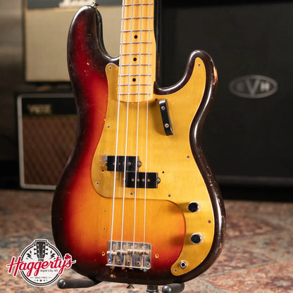Fender Vintage 1958 Precision Bass - 3 Tone Sunburst with Original Hardshell Case - Used