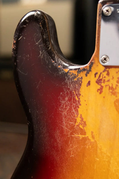 Fender Vintage 1958 Precision Bass - 3 Tone Sunburst with Original Hardshell Case - Used