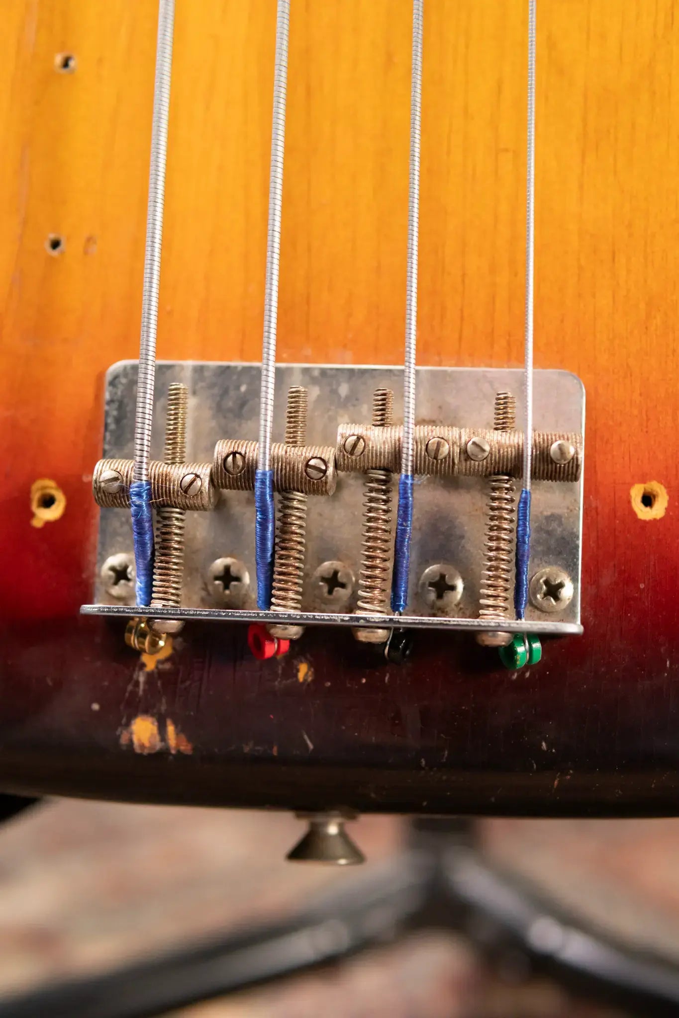Fender Vintage 1958 Precision Bass - 3 Tone Sunburst with Original Hardshell Case - Used