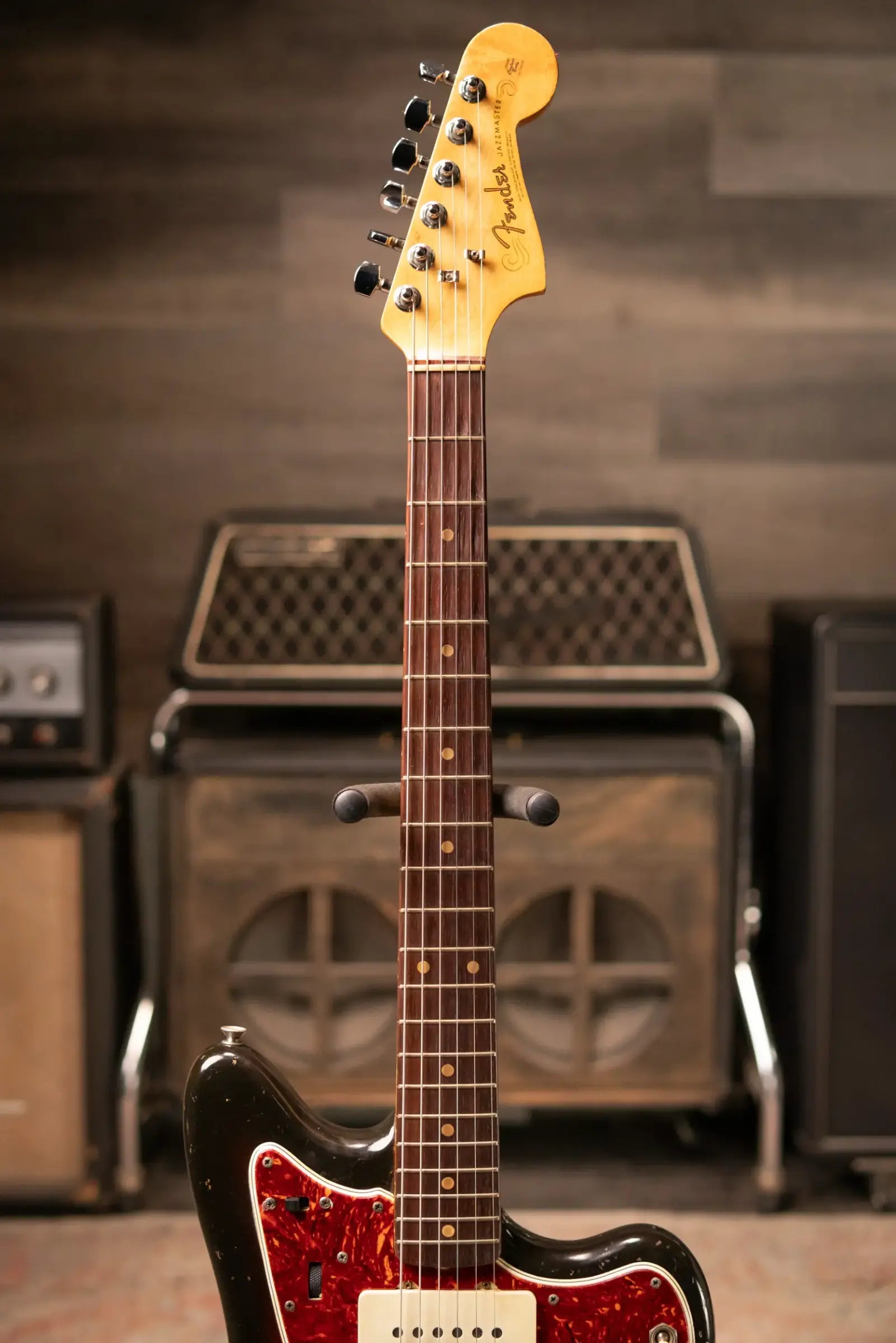 Fender Vintage 1962 Jazzmaster Electric Guitar - 3-Tone Sunburst with Hardshell Case - Used
