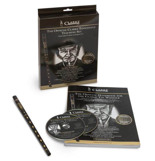 Clarke Tin Whistle Gift Set with Book and CD Key of D