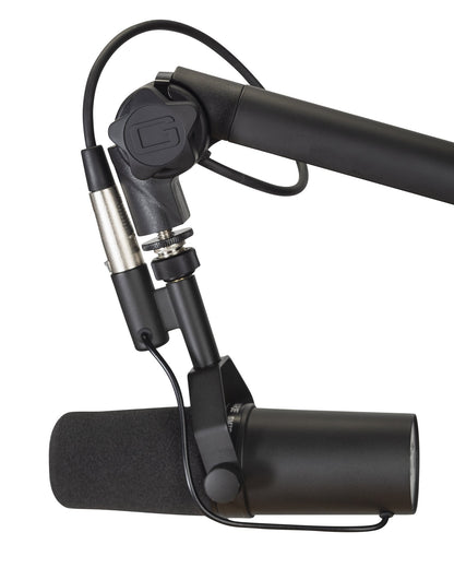 Gator Frameworks GFWMICBCBM3000 Deluxe Desk-mounted Broadcast Microphone Boom Arm