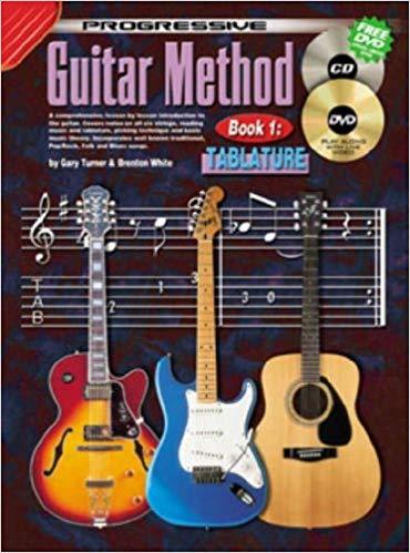 Progressive Guitar Method Tablature Book CD and DVD Koala Music Publishing