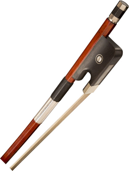 Howard Core A41 1/2 Flamed Maple Bass Outfit with Height-adjusting Wheels, Padded Cover & Bow Brand New