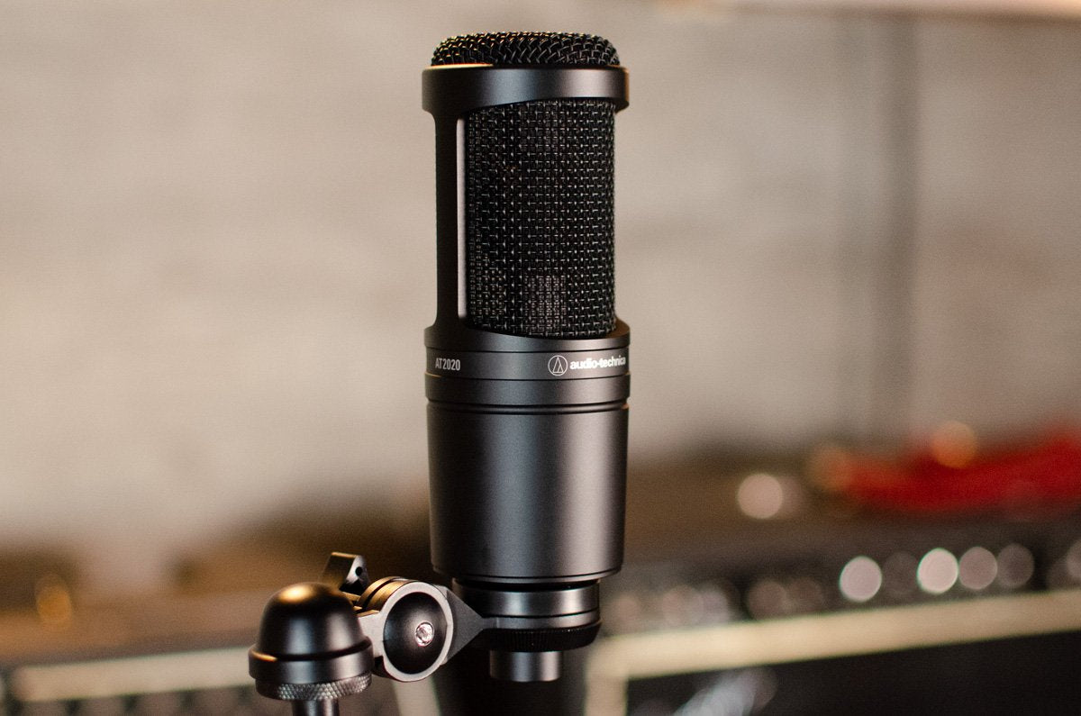 Audio-Technica AT2020 Side-Address Cardioid Condenser Microphone