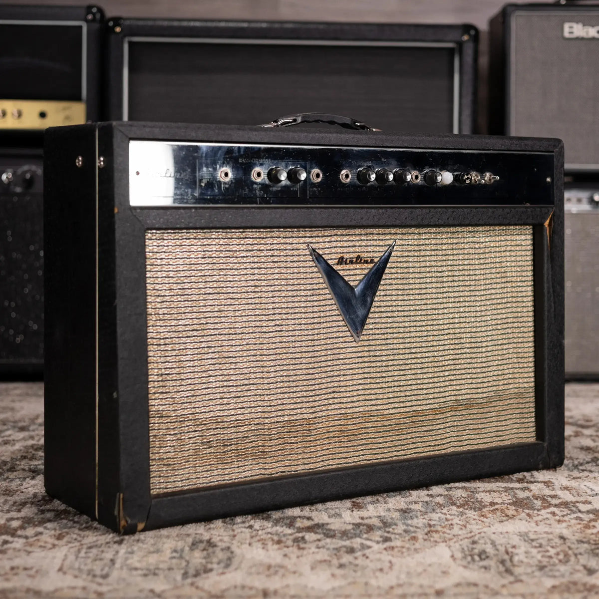 Airline Model 62-9016A Bass, Guitar, Accordion Amplifier - Used