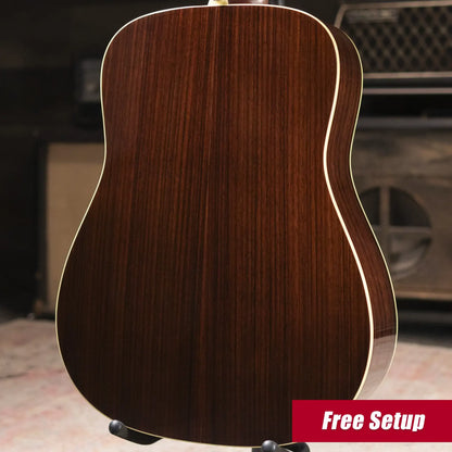 Alvarez LD70e Laureate Dreadnought Acoustic/Electric Guitar - Daybreak with Softshell Case - Demo