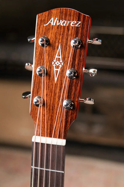Alvarez Masterworks MD60ce Dreadnought Acoustic/Electric Guitar - Shadowburst with Hardshell Case - Demo