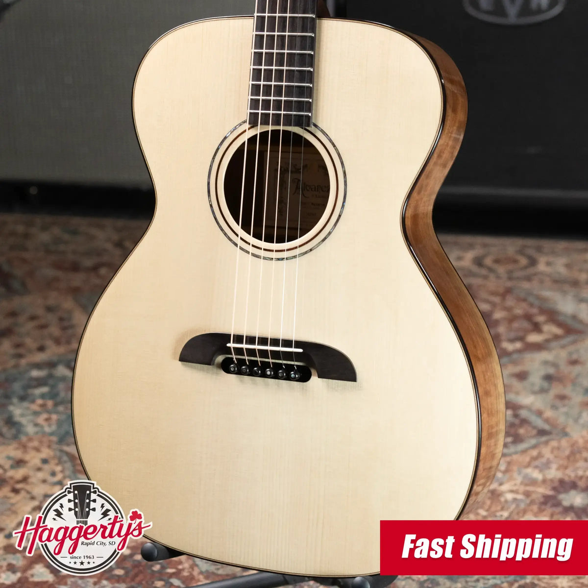 Alvarez Yairi Reserve FYM77 Limited Edition 1-of-10 Folk/OM Acoustic Guitar with Hardshell Case - Used
