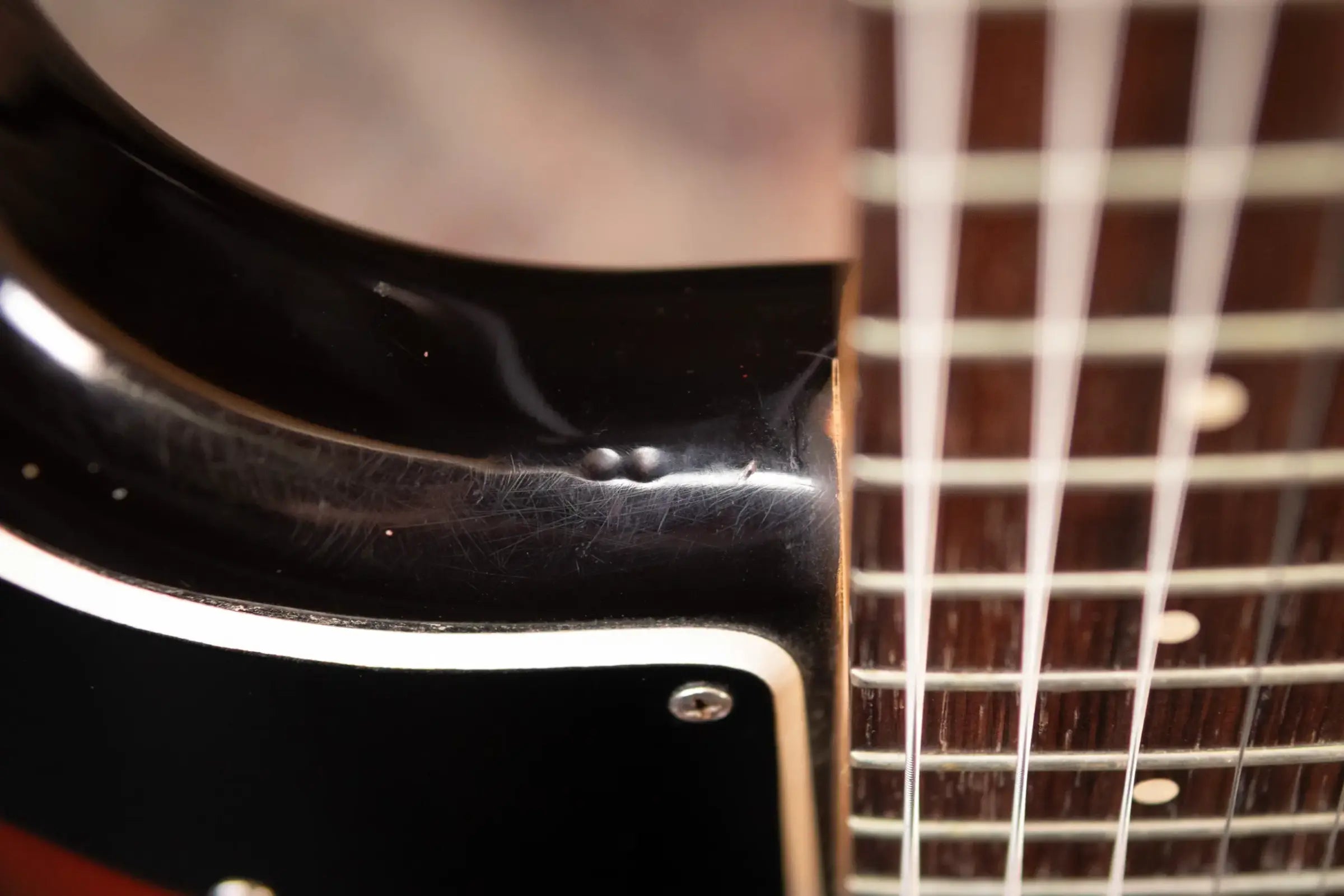Ampeg Burns Split Sound Electric Guitar Sunburst with Ampeg Tolex Case - Used