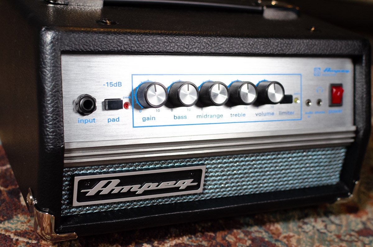 Ampeg Micro VR Head Amp haggertys 3