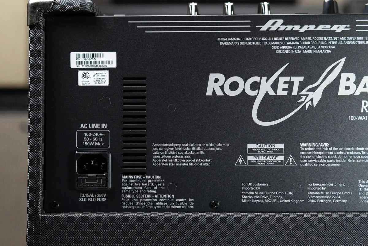 Ampeg Rocket Bass RB-112 Combo Bass Amplifier