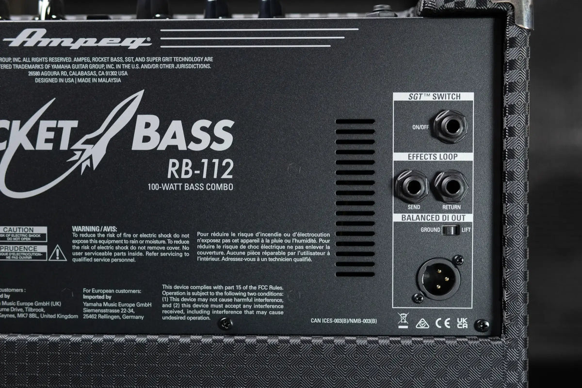Ampeg Rocket Bass RB-112 Combo Bass Amplifier