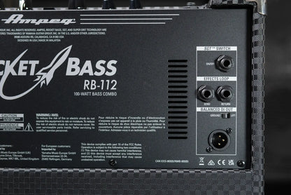Ampeg Rocket Bass RB-112 Combo Bass Amplifier