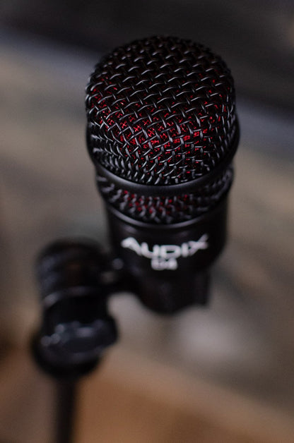 Audix D4 Hypercardioid Dynamic Instrument Microphone haggertys 3