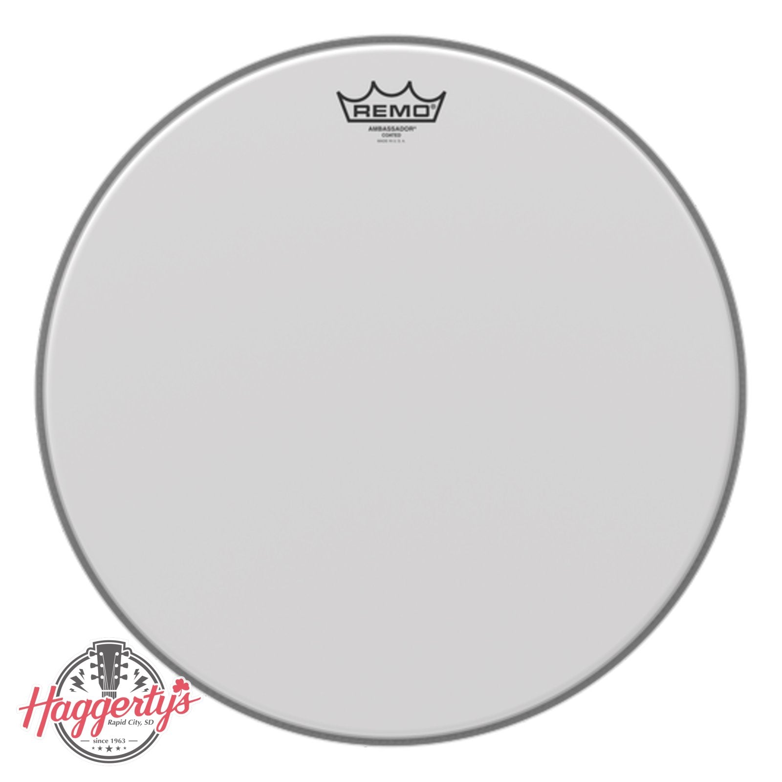 Remo Ambassador Coated 16"