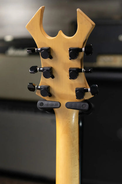 B.C. Rich Warlock Electric Guitar - Ebony with Hardshell Case - Used