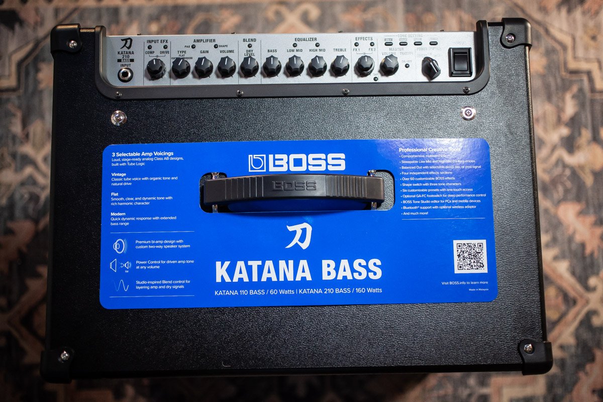 Boss Katana-210 Bass 2 x 10-inch 160-watt Combo Amp