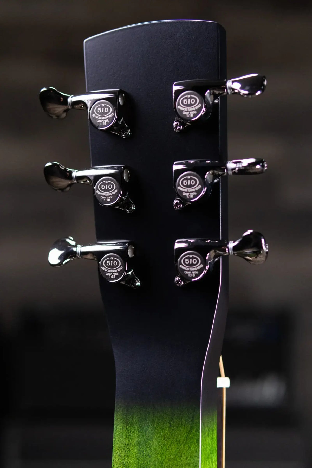 Beard Radio Standard E Model with Fishman Pickup Squareneck Resonator Acoustic/Electric Guitar - Emerald Sunburst with Hardshell Case