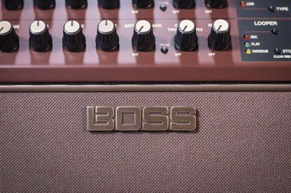 Boss Acoustic Singer Live LT 60 watt Bi amp Acoustic Combo Amp haggertys 5 20231002091513