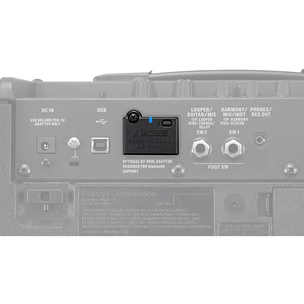Boss BT Dual Bluetooth Audio Midi Dual Adapter example