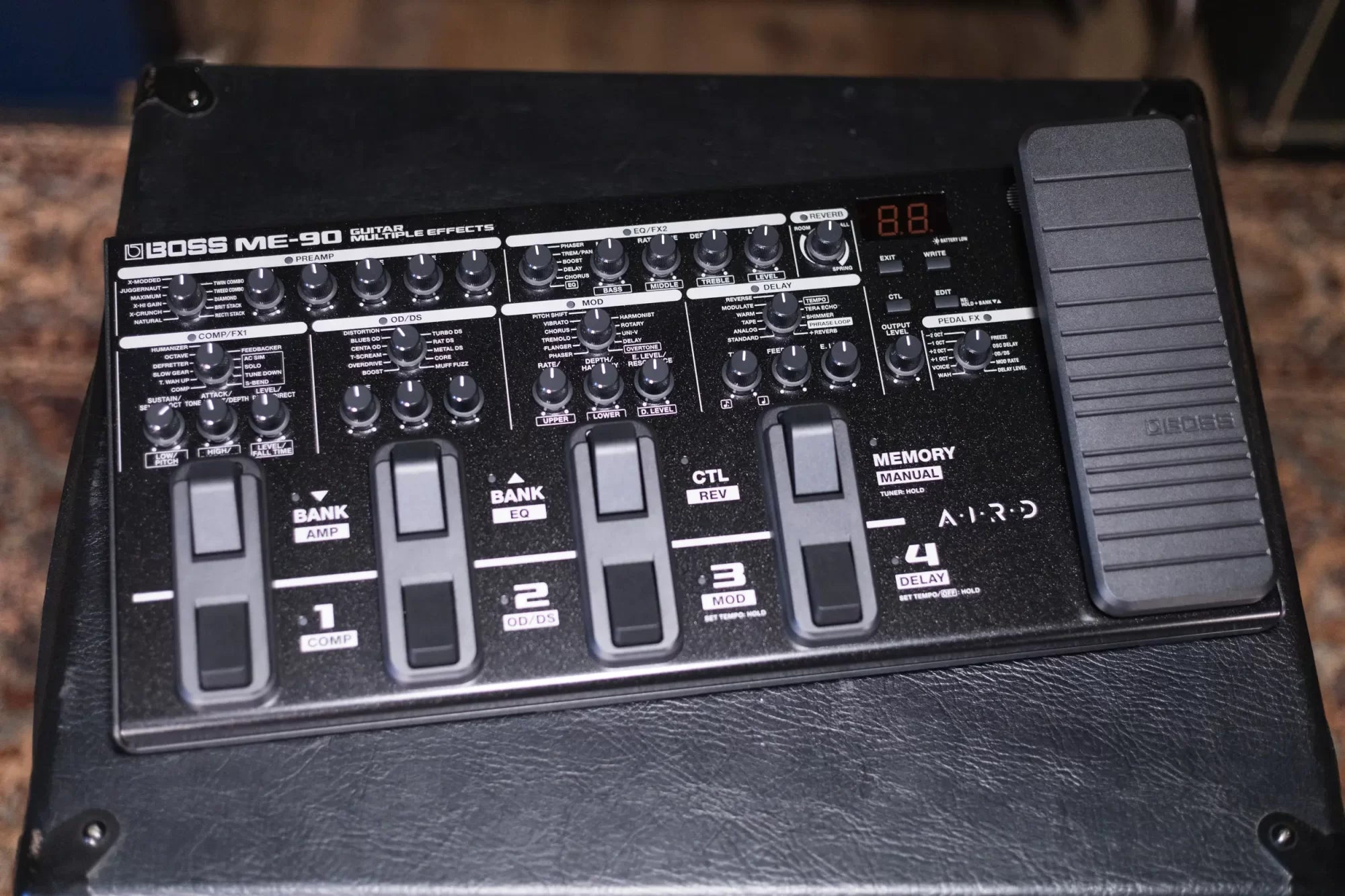 Boss ME 90 Multi Effects Guitar Processor Pedal Board haggertys 02