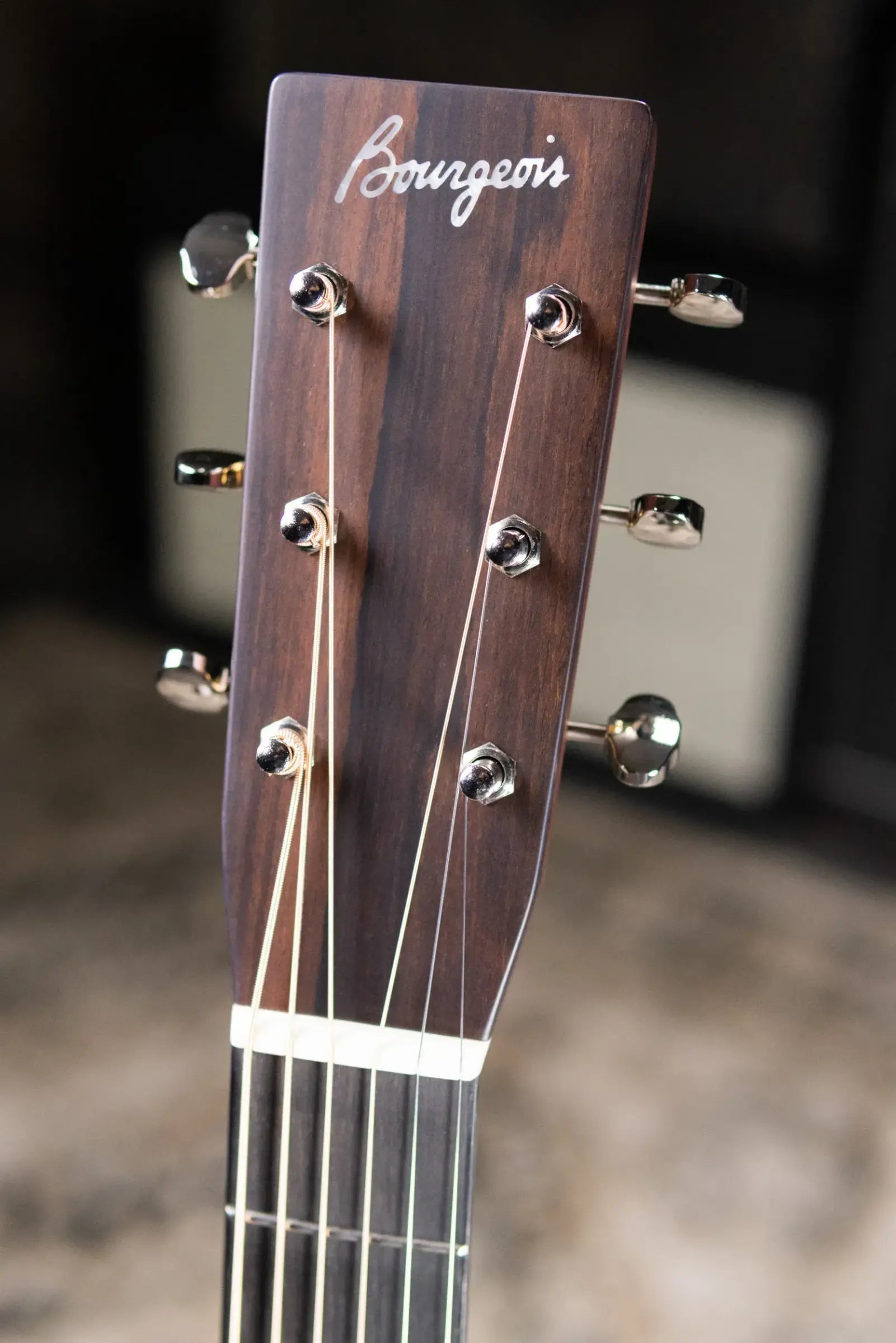 Bourgeios OMCE/DE Soloist Downeast Series Acoustic/Electric Guitar - Thermo-Cured Sitka Spruce/Indian Rosewood with Hardshell Case