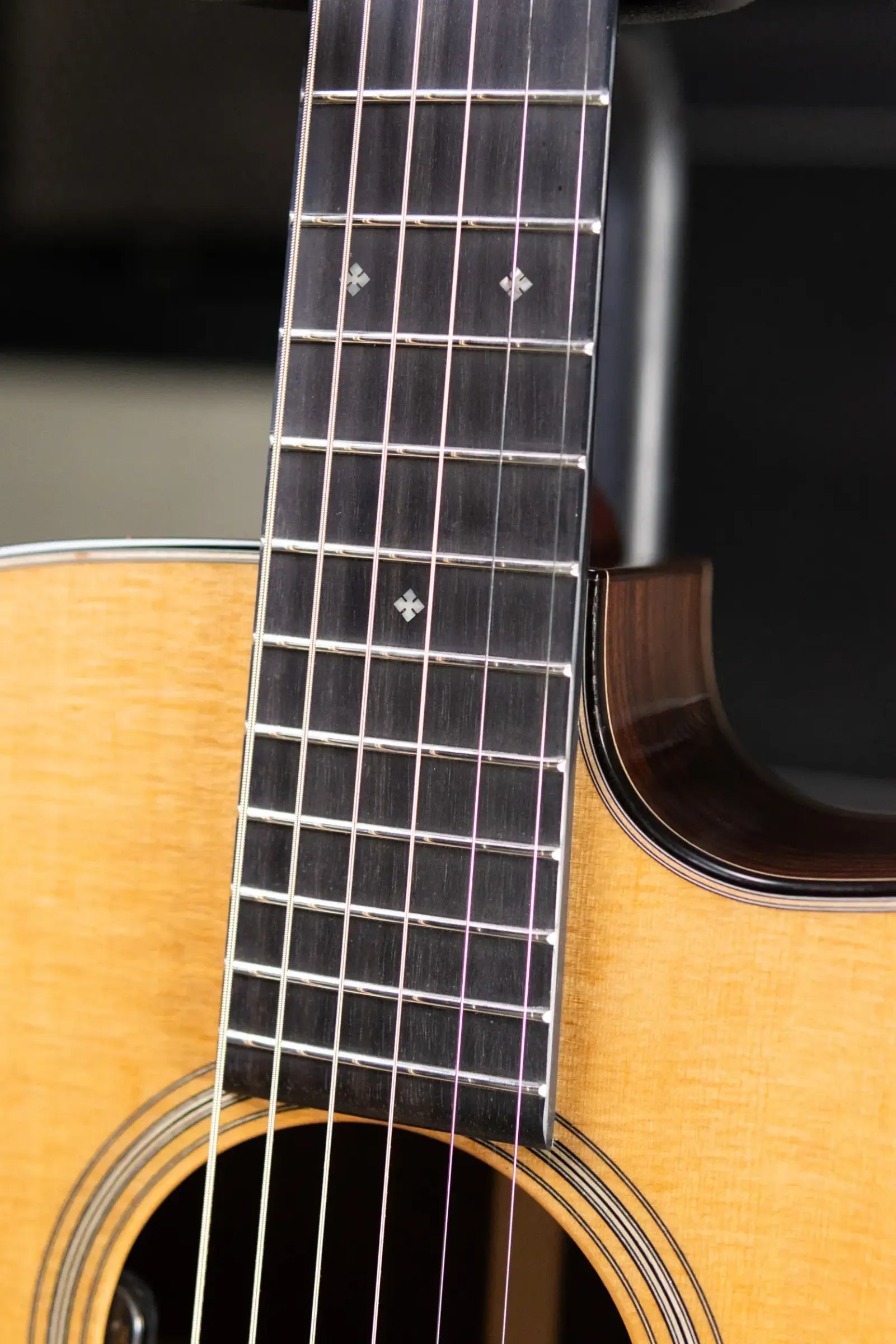 Bourgeios OMCE/DE Soloist Downeast Series Acoustic/Electric Guitar - Thermo-Cured Sitka Spruce/Indian Rosewood with Hardshell Case
