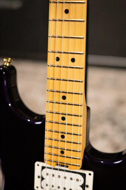 Charvel American Neo-Classic San Dimas SD1 HH HT MPL Electric Guitar - Velvet Midnight with Hardshell Case