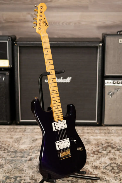 Charvel American Neo-Classic San Dimas SD1 HH HT MPL Electric Guitar - Velvet Midnight with Hardshell Case