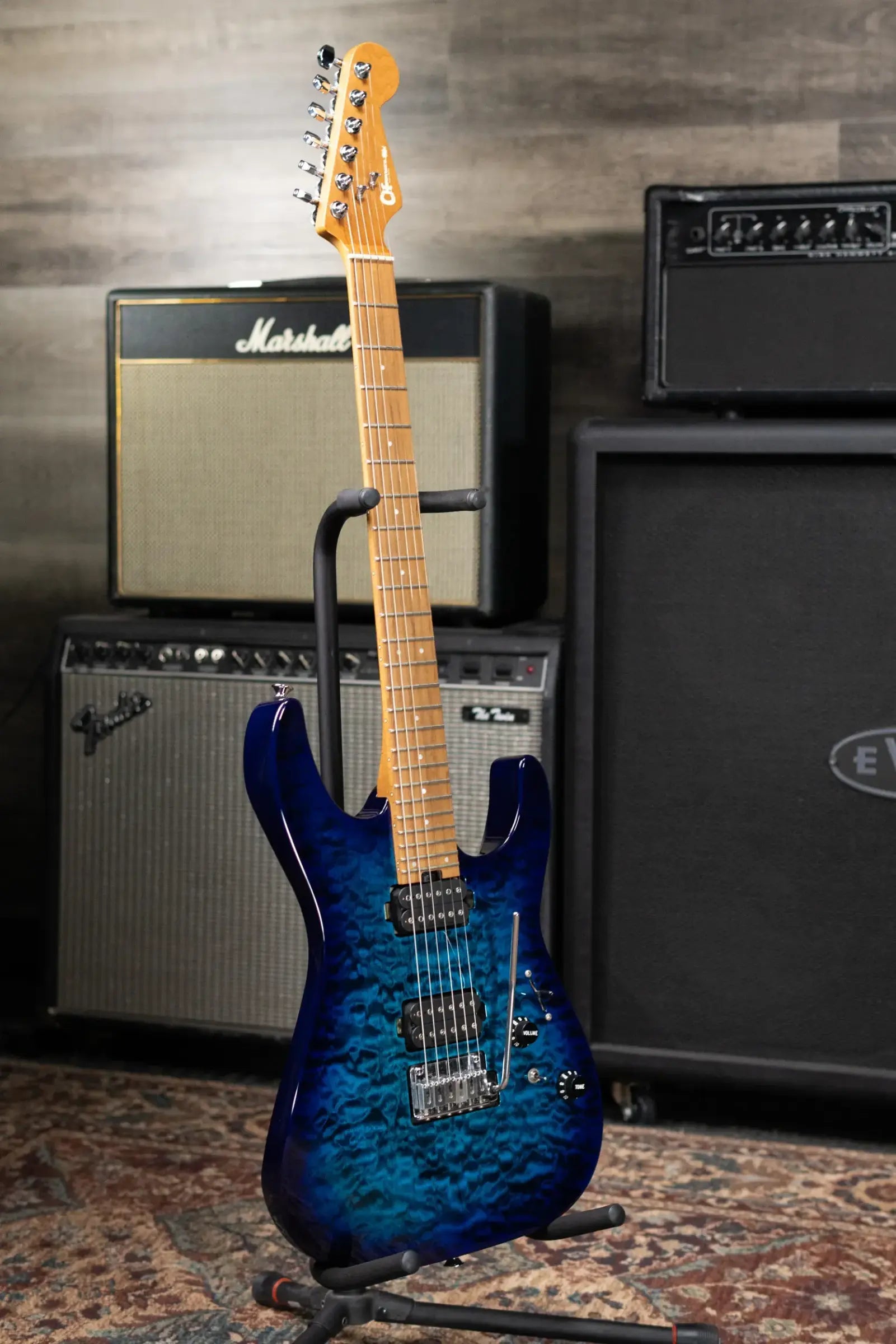 Charvel Pro Mod DK24 HH Electric Guitar - Chlorine Burst with Gig Bag - Used