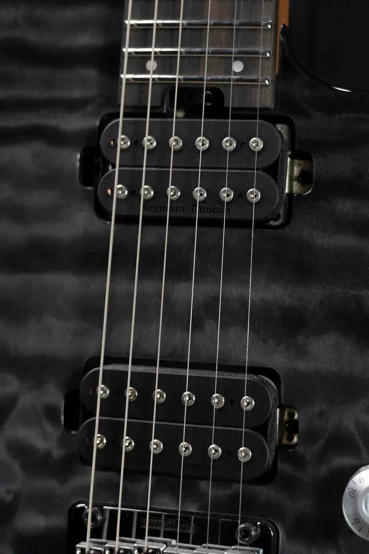 Charvel Pro-Mod Plus Dinky DK24 HH 2PT E QM Electric Guitar - Midnight Ocean with Gig Bag - Demo